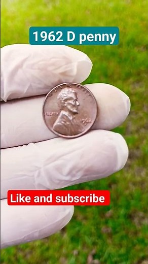 Vintage 1962 D penny
