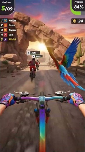 Extreme BMX Racer! Rush downhill to the finish-line in this epic bicycle game. p4