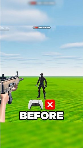 BEST Controller Settings For AIMBOT... 🎮👀 #fortnite #shorts #fortnitesettings