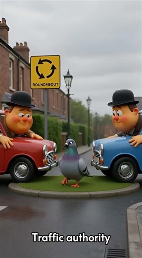 The Most British Roundabout Ever 🇬🇧 | Politeness Causes Traffic Jam #BritishDrivers#DrivingUK