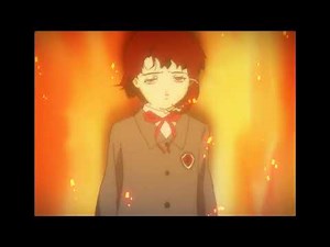 Serial Experiments Lain - Lain on fire