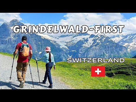 GRINDELWALD FIRST | Hike to Lake Bachalpsee | Breathtaking First Cliff Walk | Switzerland