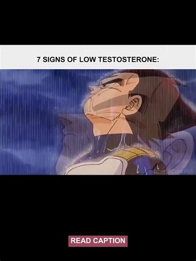 Here are 7 signs of low testosterone: