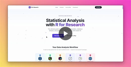 Unlock the Power of Data: Master Statistical Analysis with R for Research! 📊 Are you a researcher, student, or professional looking to elevate your data analysis and reporting skills? Dive into our… | Md Jubayer Hossain