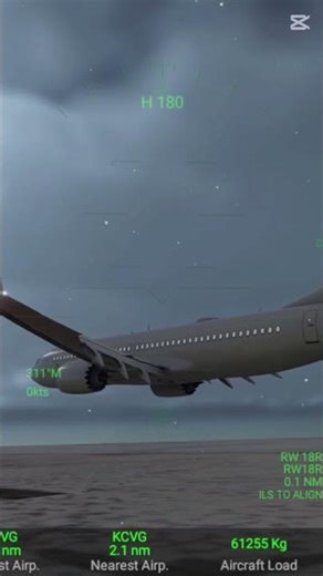 ギアが出ているか確認しよう #エア #飛行機 #フラシム #フライトシミュレーター #事故 #タイヤ #教訓 #もう助からないゾ♡