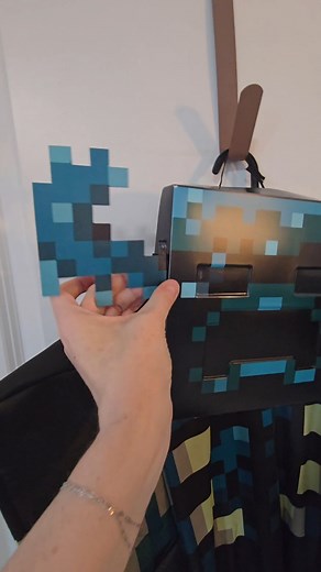 Watch Minecraft Warden halloween costume on Amazon Live