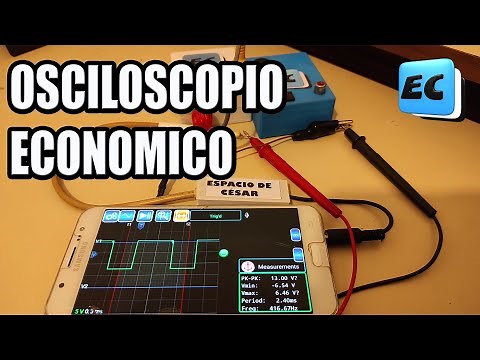 CON UN CELULAR HACE UN OSCILOSCOPIO !!! MUY FACIL Y ECONOMICO... Paso a paso.