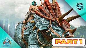 ARK Survival Ascended: I Tamed My First Mount! [E4] Part 1