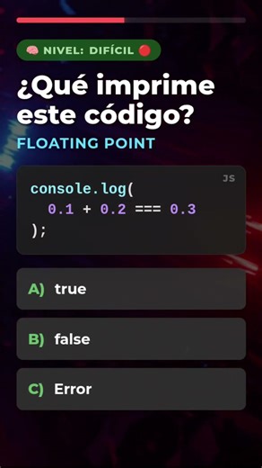 El Error de JavaScript que NADIE cree 🔴 #shorts #javascript
