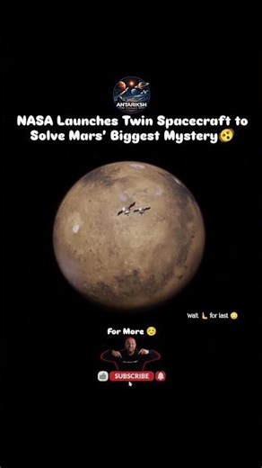 NASA’s ESCAPADE Mission for Mars 🫨🫨 #antarikshtoday #astronomy #nasa #mars #space #universe #isro