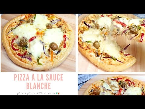 PIZZA ITALIENNE à la Sauce Blanche
