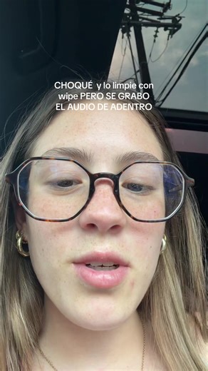 CHOQUÉ y lo limpie con wipe PERO SE GRABO EL AUDIO DE ADENTRO | wipe