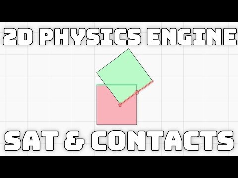 2D Physics Engine Tutorial: Collision Detection & Contact Generation Explained