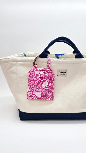 ospring_sewing | [DIY] Cardholder Keychain Pouch | Sewing Tips 🧵 simple and quick sewing ✏️ pattern & measurements included 🌈 youtube link in BIO #diy... | Instagram