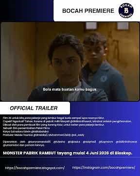 Official Trailer Film "Monster Pabrik Rambut"