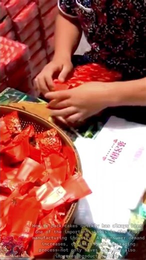 How to pack cakes super fast || Work skills