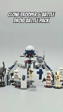 From Box To Built. The Lege Clone Trooper And Battle Droid Battel Pack