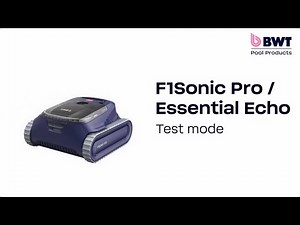 How to install BWT F1Sonic Pro/Eessential Echo - test mode