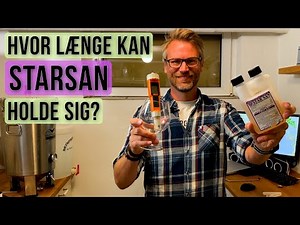 Hvor længe kan Starsan holde sig frisk? Et af mine bedste hjemmebrygger tips