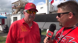 The Master Behind the World Famous Boone Speedway Steak Sandwich🍔 Watch Todays Racing at https://imca.tv/videos/22196 | IMCA Racing