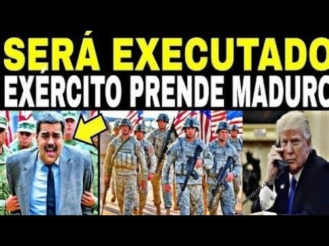 A MIRACLE HAPPENED! NICOLÁS MADURO ARRESTED IN HANDCUFFED EXECUTION IN VENEZUELA TRUMP KEPT PROMISE