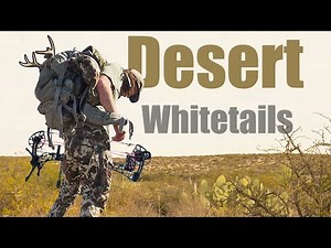 Solo Backpack Hunting for Whitetail Deer | Desert Rut!