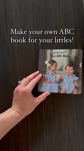 10K views · 19 reactions | Make learning the ABCs a story they'll love with a custom Baby Board Book filled with familiar faces, places, and memories. From “D is for Daddy” to “I is for Ice Cream,” every page connects letters to the world they know best. | Artifact Uprising | Facebook