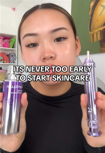 ITS NEVER TOO EARLY TO START SKINCARE @numbuzin #numbuzin #eyecream #nad #koreanskincare #NumbuzinPartner