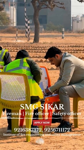Certificate / Diploma in Fire & Safety Management 🔥 Fire & Safety Field में शानदार Career बनाना चाहते हैं? SMG Fire & Safety Institute लेकर आया है कई तरह के Certificate & Diploma Courses: 🎯 Courses: • Basic Fire Fighting • Diploma in Fire & Safety • Sub Fire Officer & Fire Officer • Construction Safety • Industrial Safety • B.Sc / B.Tech in Fire & Safety Engineering ✔ Practical Theory Classes ✔ Industry Level Training ✔ Placement Support ✔ ISO Certified Institute 📍 Address: SMG Fire & Safety 