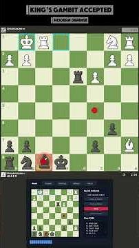 King’s Gambit Accepted. Real human-like chess AI engine. Not a Stockfish!