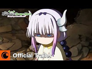 Miss Kobayashi's Dragon Maid: A lonely dragon wants to be loved | Official Trailer | Crunchyroll