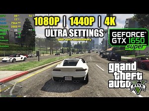 GTX 1650 Super | GTA 5 / V - 1080p, 1440p, 4K - Ultra Settings