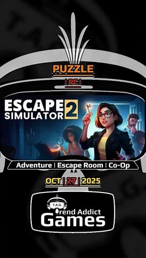 • Escape Simulator 2 • Puzzle | Adventure | Escape Room | Co-Op / PC