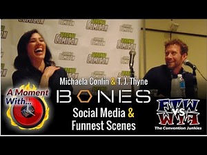 A Moment With Bones: T. J. Thyne and Michaela Conlin - Funnest Scenes