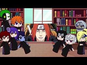 Akatsuki react to tobi (my AU) | Akatsuki | Gacha react | Naruto | Obito uchiha |