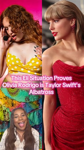 This Eli Situation Proves Olivia Rodrigo is Taylor Swift's Albatross This recent controversy between Eli and Taylor Swift, where the deja vu credit situation with Olivia Rodrigo once again reared its ugly head, proves to me that this situation is never going to be over until it's addressed directly by either or both of the parties involved. Regardless of whether or not people feel that Eli was doing it for attention, I think that Eli's opinion of the situation is reflective of a broader industry