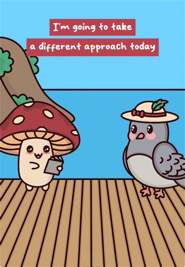 Explore Unmatched Positivity in Animated Bird Scenes