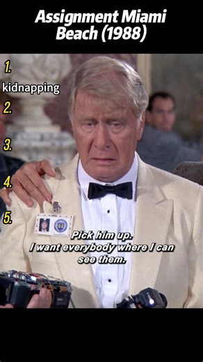 Police Academy 5: Assignment Miami Beach (1988) | Lassard Happily Goes Along with His Own Kidnapping