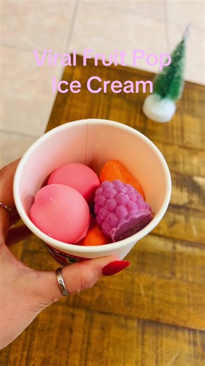 Too pretty to eat! The Fruits Pop ice cream : Sweet , Cold, and a little bit dramatic.The outside is a thin chocolate shell that tastes just like fruit skin. Strawberry or mango ? Which one are you grabbing first ? 10 out of 10 for the crunch alone! #fruitpop #fruitpopicecream#viralfruitpops #fruiticecream#amazinglife