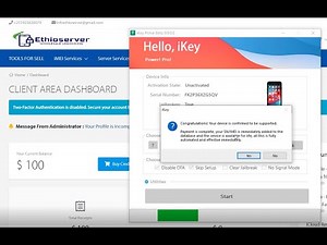 2022 | New iKey Prime iCloud Bypass GSM/MEID With Signal Windows