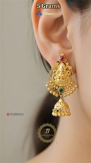 gold earrings designs 22karat hallmarked. gold earrings collection 2026. 22karat gold earrings