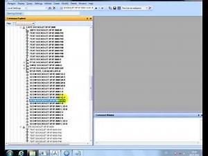 AVEVA. PDMS. Common. Sort explorer using List