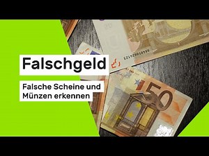 So erkennen Sie Falschgeld