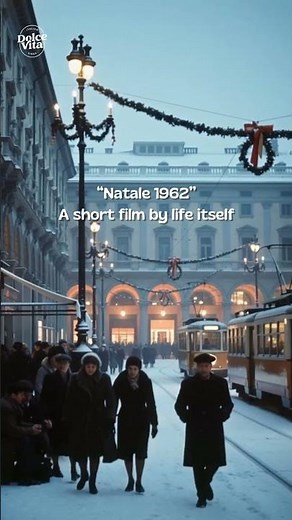 When Italian Christmases Felt This Warm & Real #VintageItaly #ItalianNostalgia #ChristmasMemories