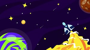 Download Seamless loop galaxy exploration through outer space towards glowing milky way galaxy. Looping animation of flying through glowing nebulae, clouds and stars field. for free