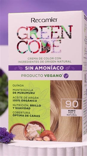 Tinte Vegano Sin Amoníaco para Brillar