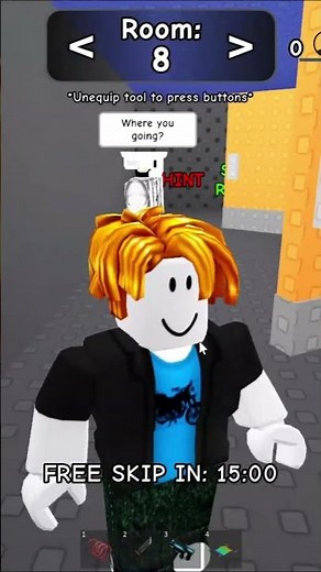 Secret ladder 😳 | Passcode 3190 🔓 | Room 5–10 Escape! #roblox #escapeschoolobby #gamingshorts