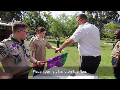 Scouts Investiture Ceremony