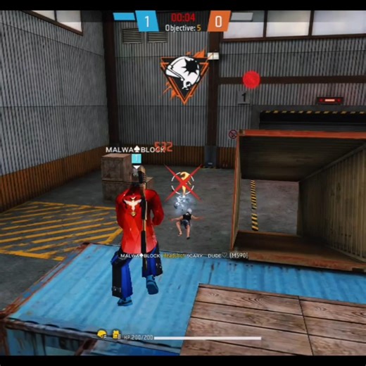 IMPOSSIBLE 🎯 Jump Short 🔥 in Lone Wolf Match Gameplay video #freefire #shorts