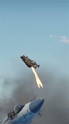 Emergency Ejection Saves Pilot at the Last Second!